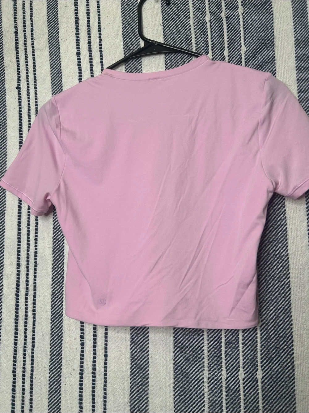 Lululemon Wundermost Ultra Soft Nulu Crewneck Cropped T-Shirt
